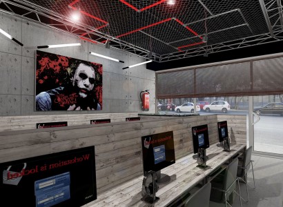 Реновация объекта «Зона онлайн-игр» на проспекте Матбуат